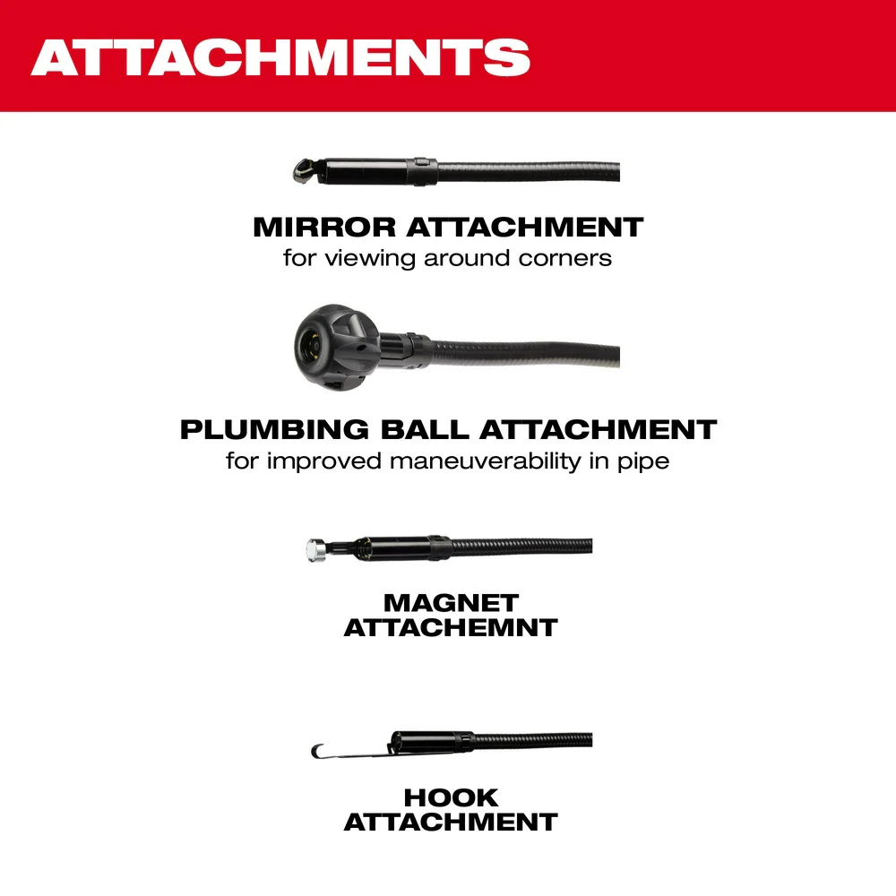 Milwaukee 2324-21 M12 12V 360 Cordless M-Spector 10' Inspection Camera