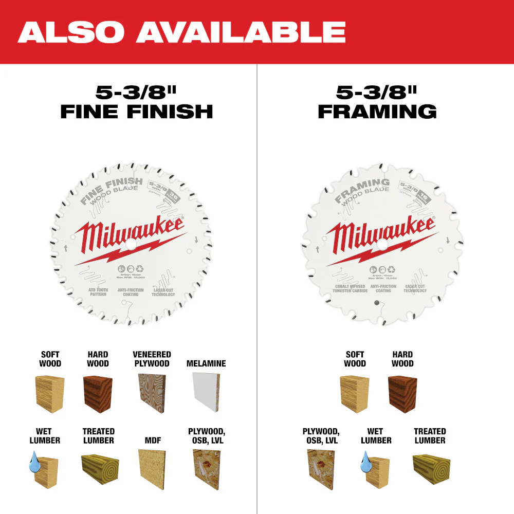 Milwaukee 2521-21HO M12 FUEL 12V 5-3/8 Cordless Circular Saw Kit