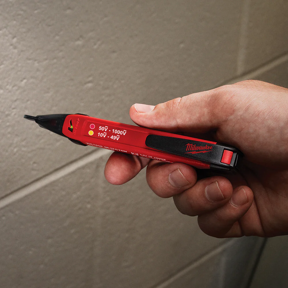 Milwaukee 2203-20 50 - 1.000V Safety Rated Dual Range Voltage Detector