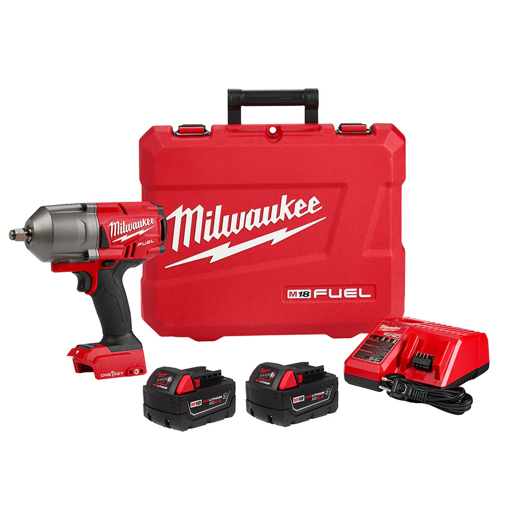 Milwaukee 2863-22R M18 FUEL 18V ONE-KEY 1/2 Impact Wrench Friction Ring Kit