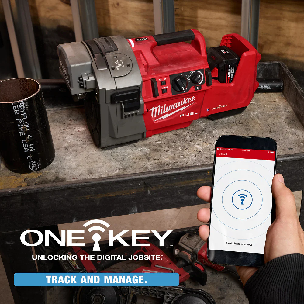 Milwaukee 2927-22 M18 FUEL 18V RINGER Roll Groover for 1-1/4 to 4 Sch 10/40