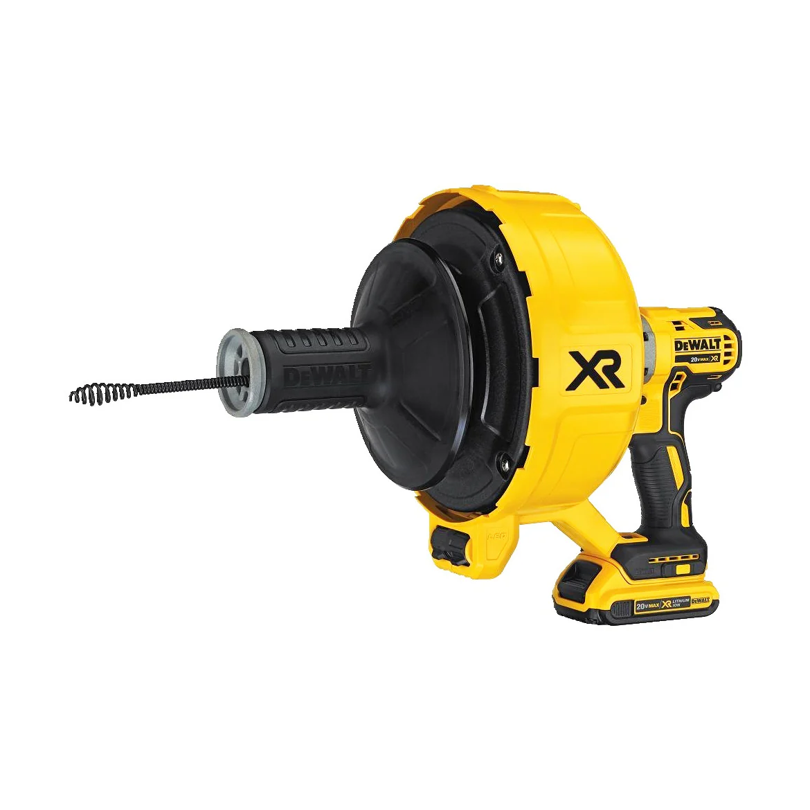 DeWALT DCD200B 20V MAX XR Brushless Removable Drum Drain Snake - Bare Tool