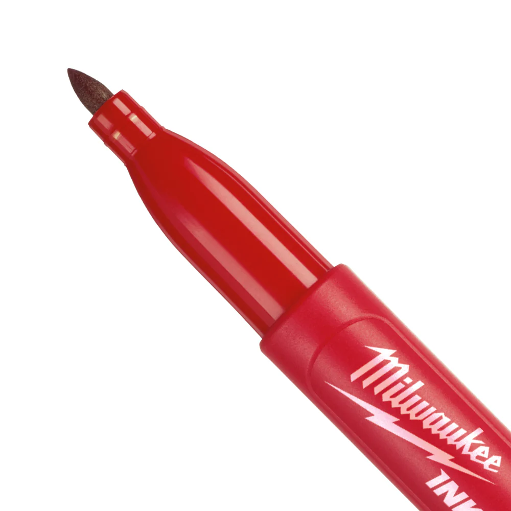 Milwaukee 48-22-3170 INKZALL Non-Toxic Ink Red Fine Point Marker