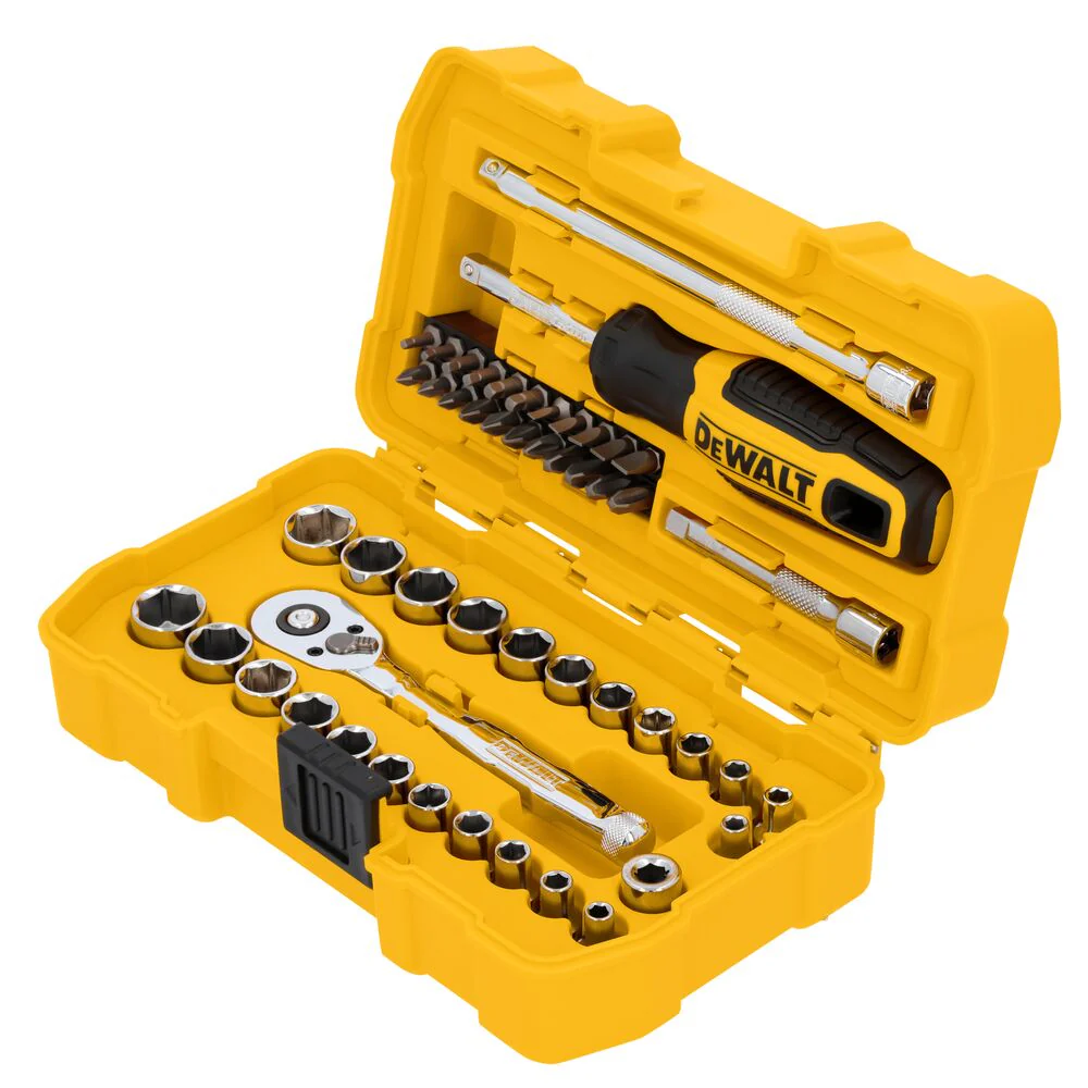 Dewalt DWMT45422 1/4 Drive Mechanics Tool Set - 50 Pieces