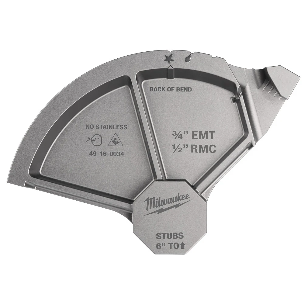 Milwaukee 49-16-0034 3/4 EMT/1/2 RMC Conduit Bending Shoe