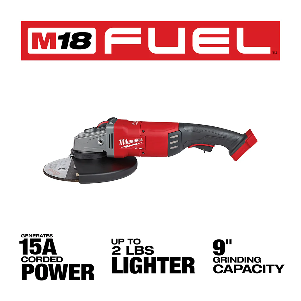 Milwaukee 2785-80 M18 FUEL 18V 7/9 Large Angle Grinder Kit - Bare Tool. Recon