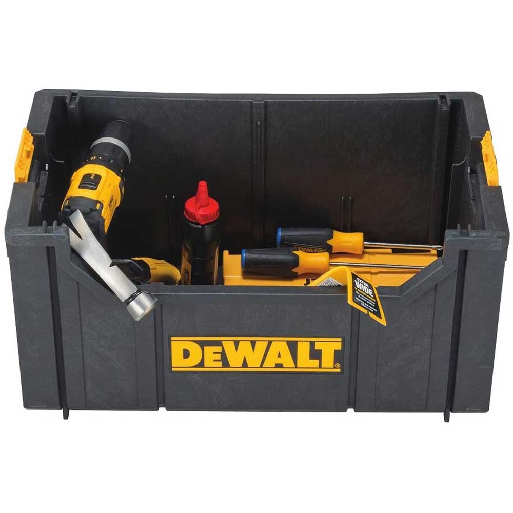 DeWALT DWST08205 TOUGHSYSTEM Robust Tote w/ Adjustable Foldable Brackets
