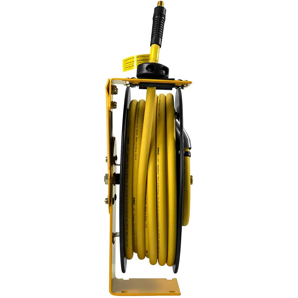 DeWALT DXCM024-0374 3/8 x 50' Single Arm Auto Retracting Air Hose Reel