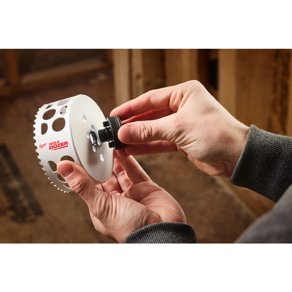 Milwaukee 49-56-7575 Large Thread Pin Adapters for QUIK-LOK Arbor System - 2PK