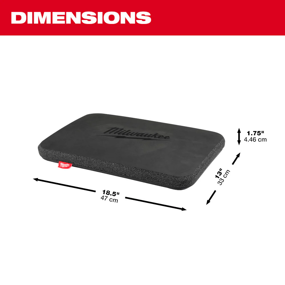 Milwaukee 48-73-6100 Thick Comfortable Professional Tear Resistant Kneeling Pad