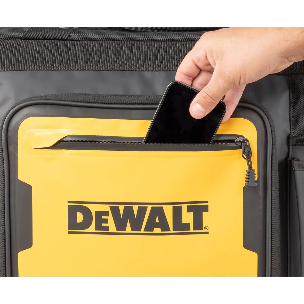 DeWALT DWST560107 18 PRO Durable Water Resistant Rolling Tool Bag