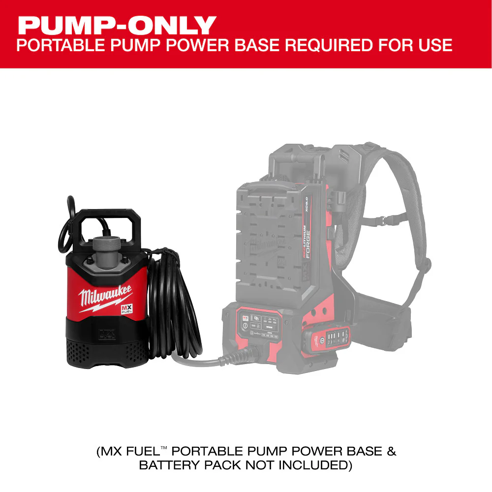 Milwaukee 49-50-1210 MX FUEL 1 HP 2 Submersible Pump