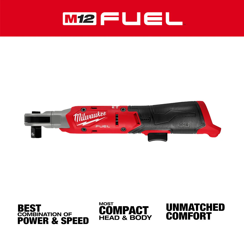 Milwaukee 3054-20 M12 FUEL 12V 1/2 Cordless Li-Ion Ratchet - Bare Tool