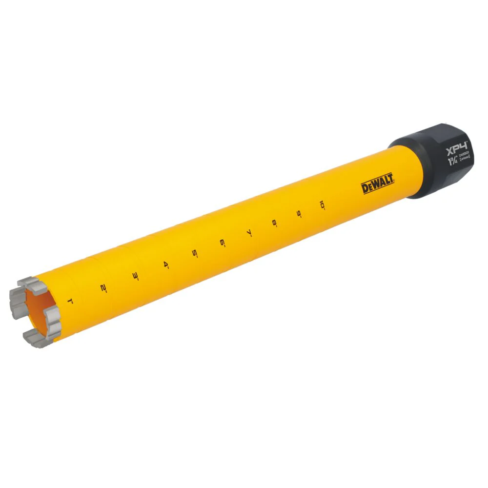 DeWALT DW55011 1-3/4 X 15 Cordless Diamond Core Bit w/ Recessed Grooves