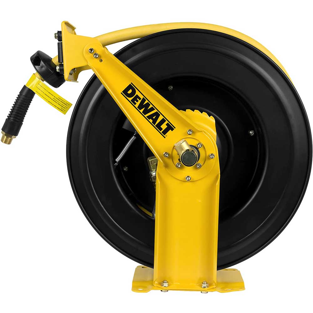 DeWALT DXCM024-0344 1/2 x 50' Double Arm Auto Retracting Air Hose Reel