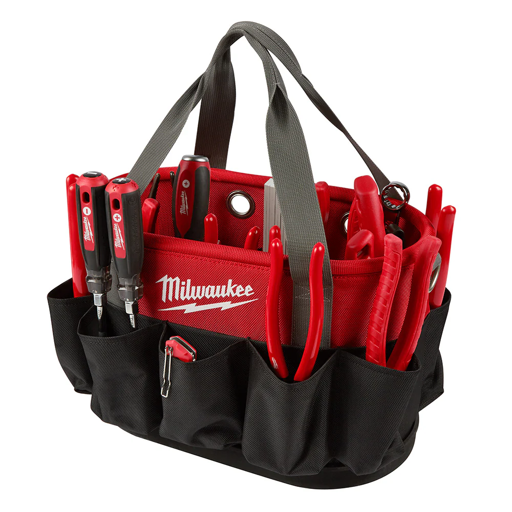 Milwaukee 48-22-8275 24-Pocket Ballistic Material Underground Oval Bag