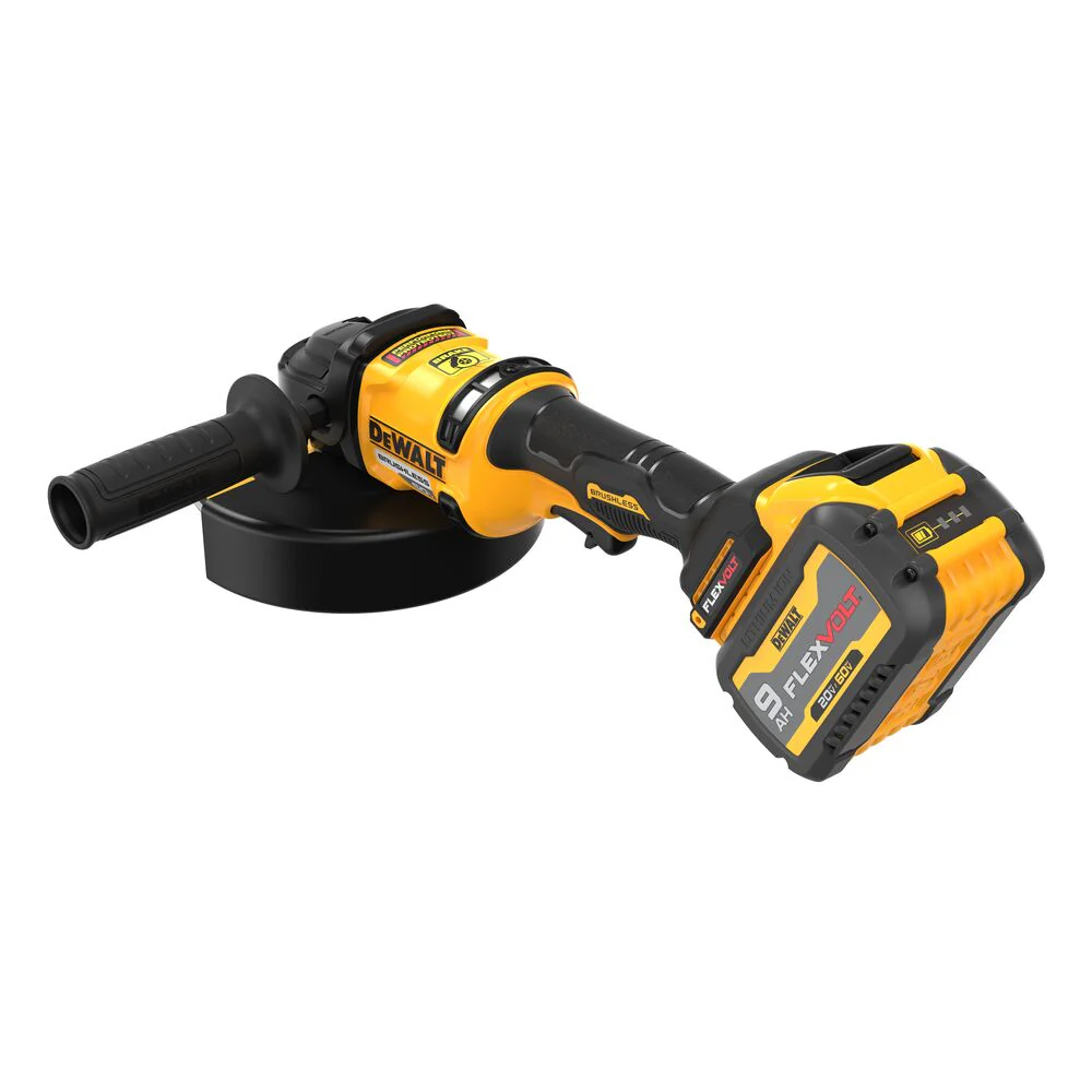 DeWALT DCG440X2 60V FLEXVOLT 7 Cordless Angle Grinder w/ Kickback Break Kit