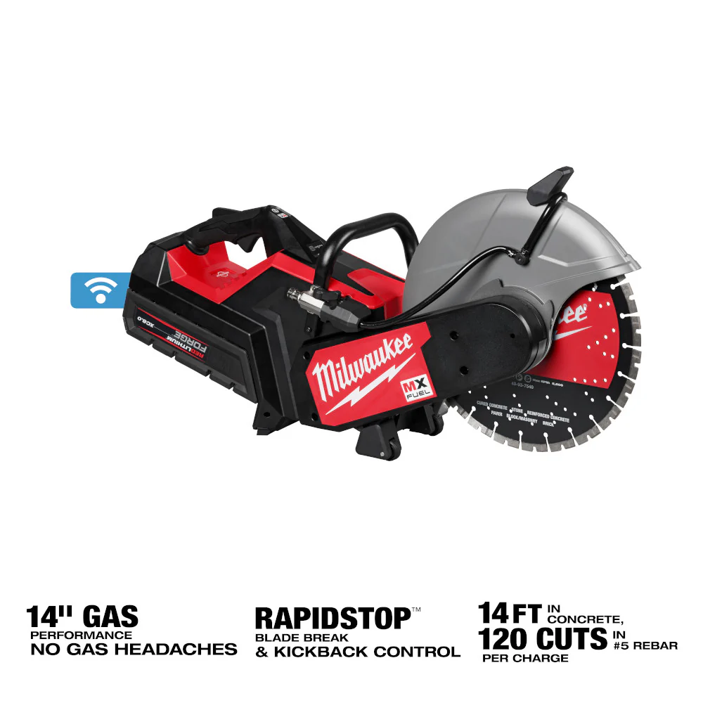 Milwaukee MXF315-2XC MX FUEL 14 Cut-Off Saw w/ RAPIDSTOP Brake Kit
