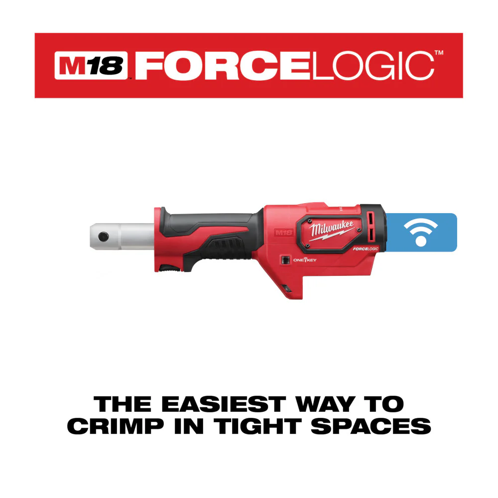 Milwaukee 2678-80 M18 FORCE LOGIC 18V 6T Utility Crimper - Bare Tool - Recon