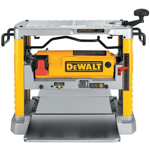 DeWALT DW734 12-1/2 Thickness Three Knife Head Wood Planer Tool - 15 Amp