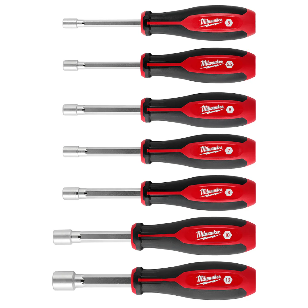 Milwaukee 48-22-2448 Metric HollowCore Nut Driver Set - 7 PC