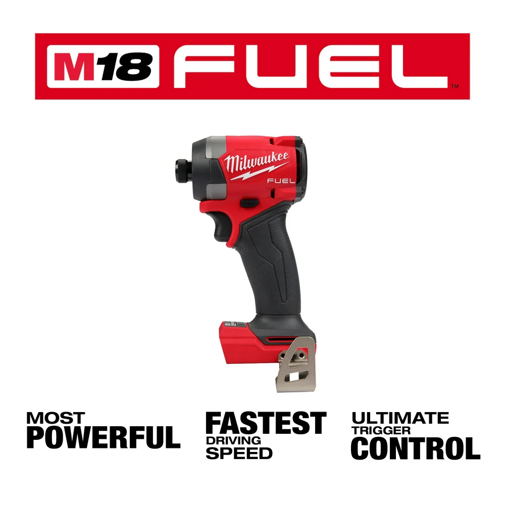 Milwaukee 2953-80 M18 FUEL 18V 1/4 Hex Li-Ion Impact Driver -Bare Tool - Recon