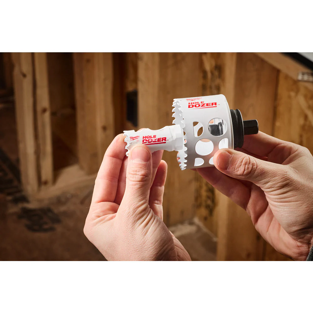 Milwaukee 49-56-7576 Hole Enlargement Thread Adapter for QUIK-LOK Arbor Use