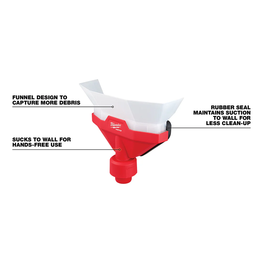 Milwaukee 49-90-2022 AIR-TIP Vacuum Dust Collector Attachment