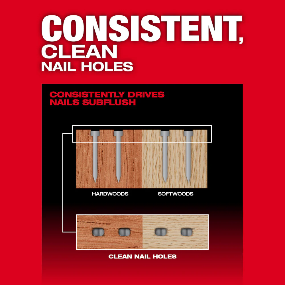 Milwaukee 3020-20 M18 FUEL 18V 16 Gauge Straight Finish Nailer - Bare Tool