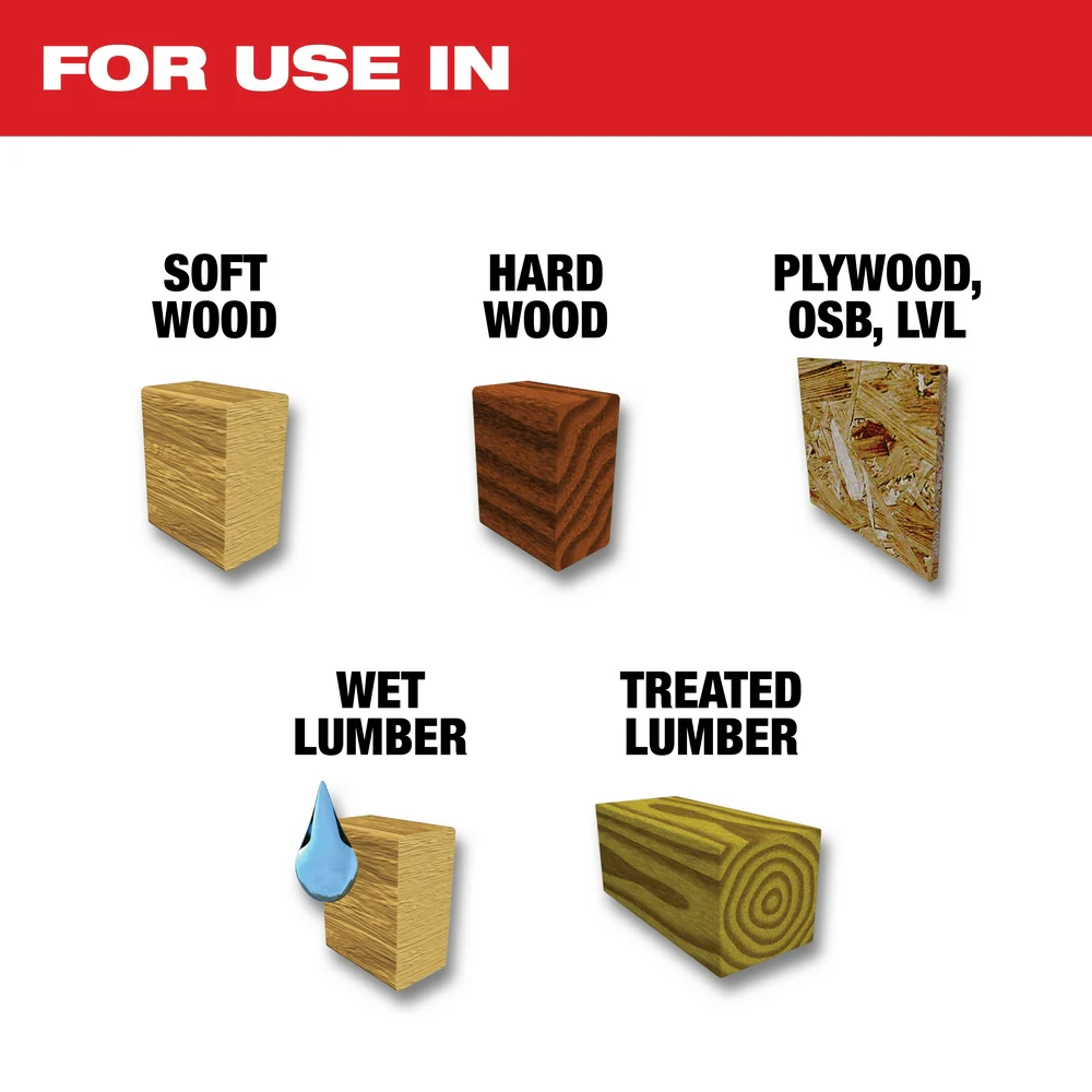 Milwaukee 48-40-0722 7-1/4 24T Framing Circular Saw Blade - 2 PK