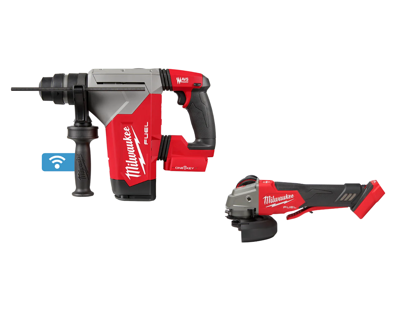 Milwaukee 2915-20GR M18 FUEL 18V 1-1/8 SDS Plus Rotary Hammer w/ Grinder