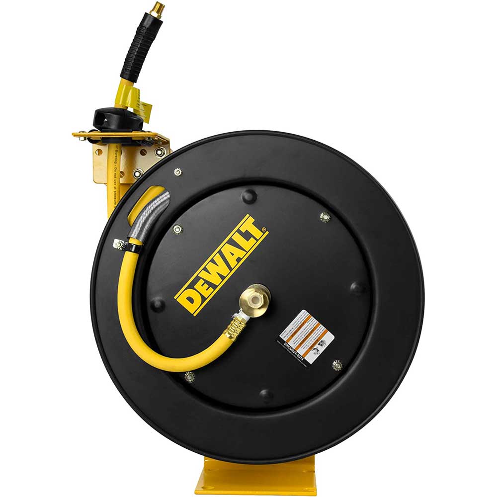 DeWALT DXCM024-0374 3/8 x 50' Single Arm Auto Retracting Air Hose Reel