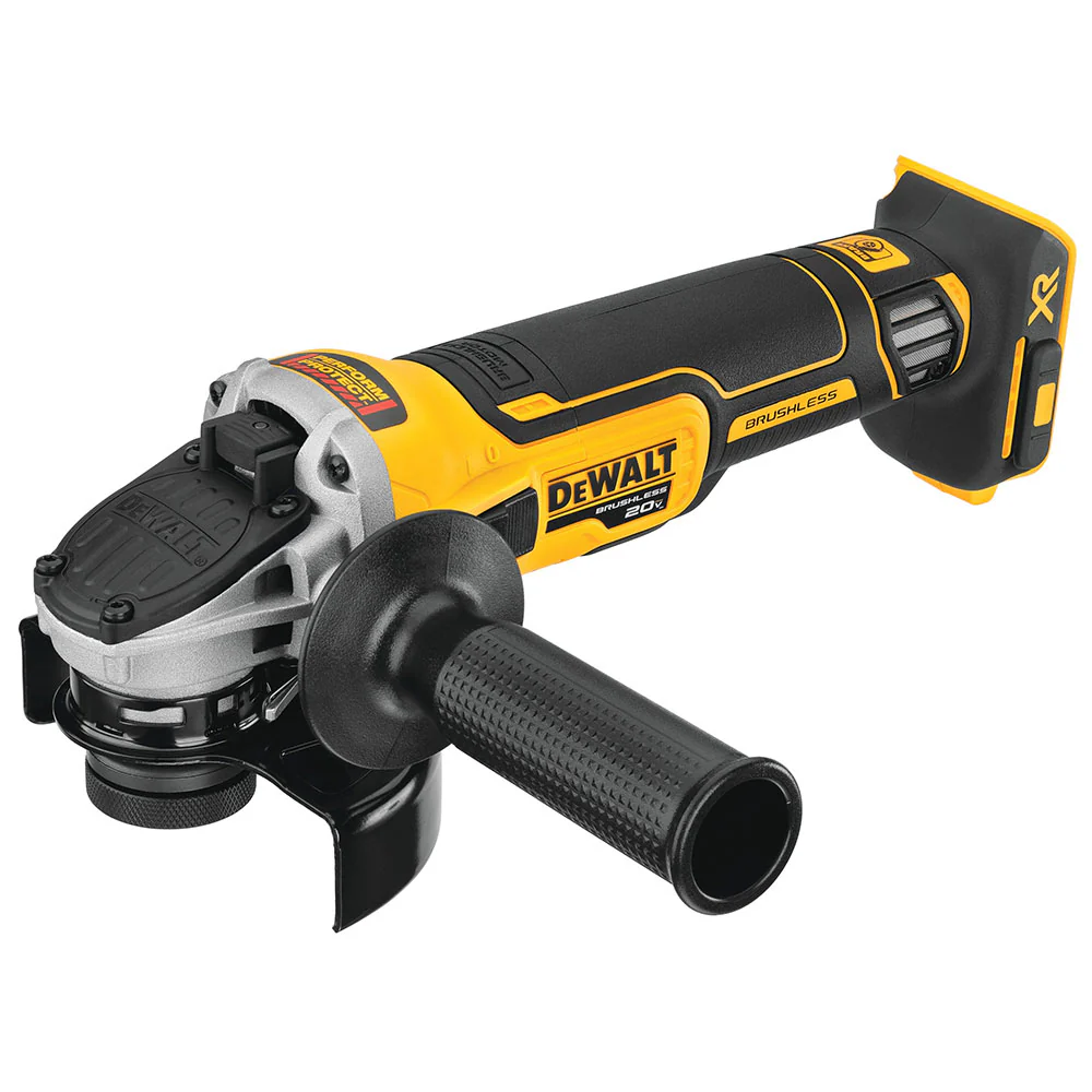 DeWALT DCG405B 20V MAX XR 4 5 Slide Switch Small Angle Grinder - Bare Tool