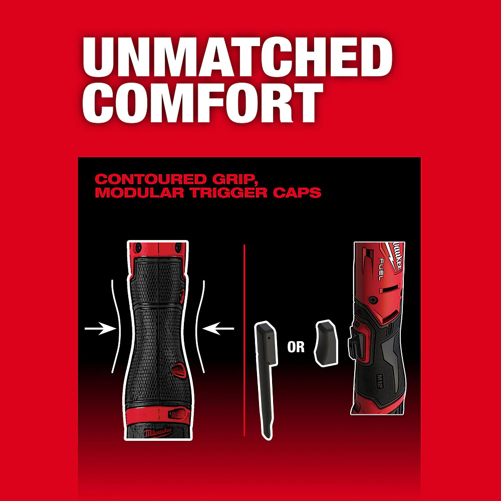 Milwaukee 3053-21 M12 FUEL 12V 3/8 Cordless Li-Ion Ratchet Kit