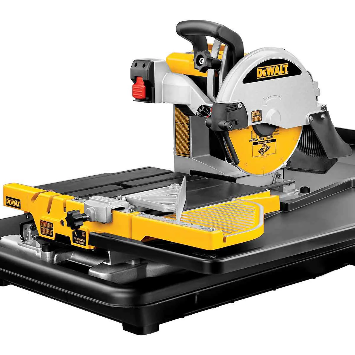 DeWALT D24000S 10 Wet Tile Stone Slate Saw w/ Portable Stand D24000