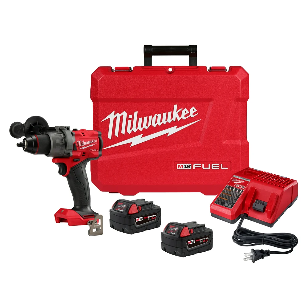 Milwaukee 2903-22 M18 FUEL 18V 1/2 Cordless Li-Ion Drill/Driver Kit