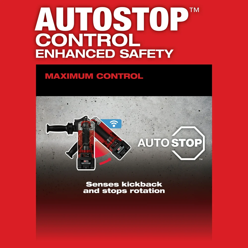 Milwaukee 2915-20GR M18 FUEL 18V 1-1/8 SDS Plus Rotary Hammer w/ Grinder