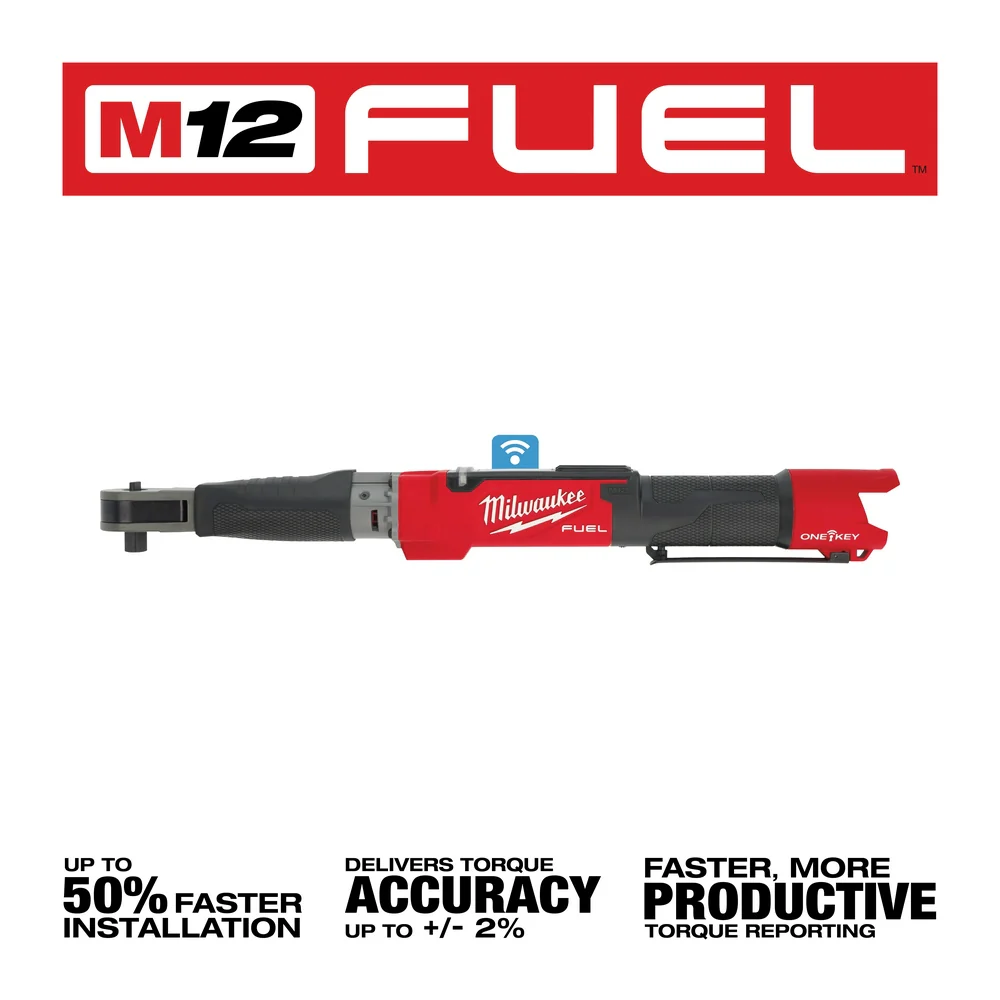 Milwaukee 2466-80 M12 FUEL 12V 1/2 Digital Torque Wrench - Bare Tool - Recon