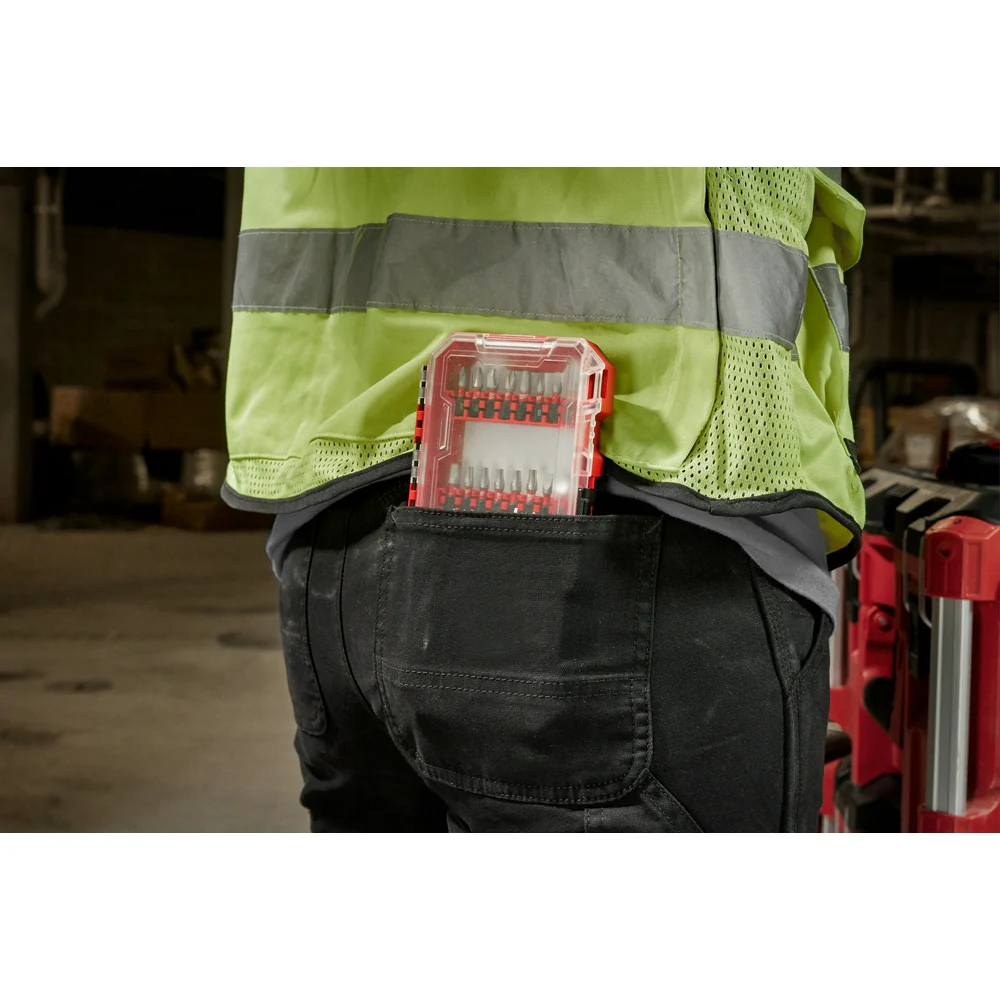 Milwaukee 48-32-4403 Optimized Shockzone Steel Impact Driver Bit Set - 18pc