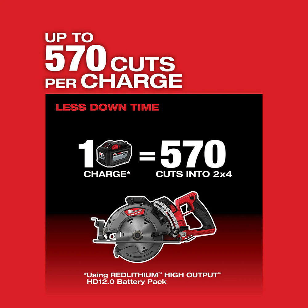 Milwaukee 2830-80 M18 FUEL 7-1/4 Rear Handle Circular Saw - Bare Tool Recon