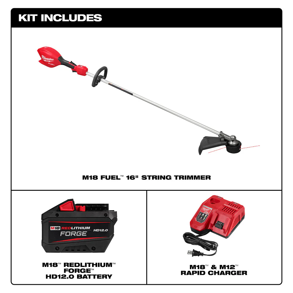 Milwaukee 3046-21HD M18 FUEL 18V 16 String Trimmer Kit