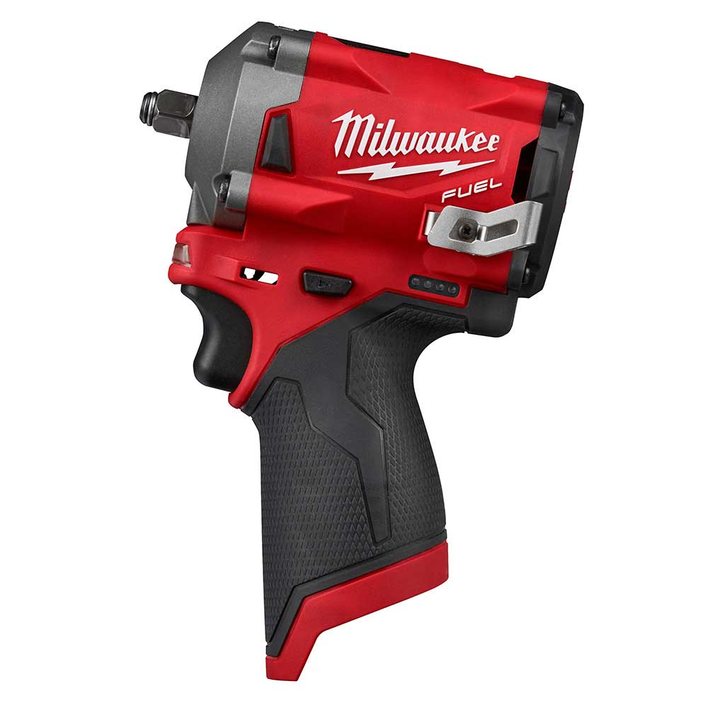 Milwaukee 2554-80 M12 FUEL 12V 3/8 Stubby Impact Wrench-Bare Tool-Reconditioned