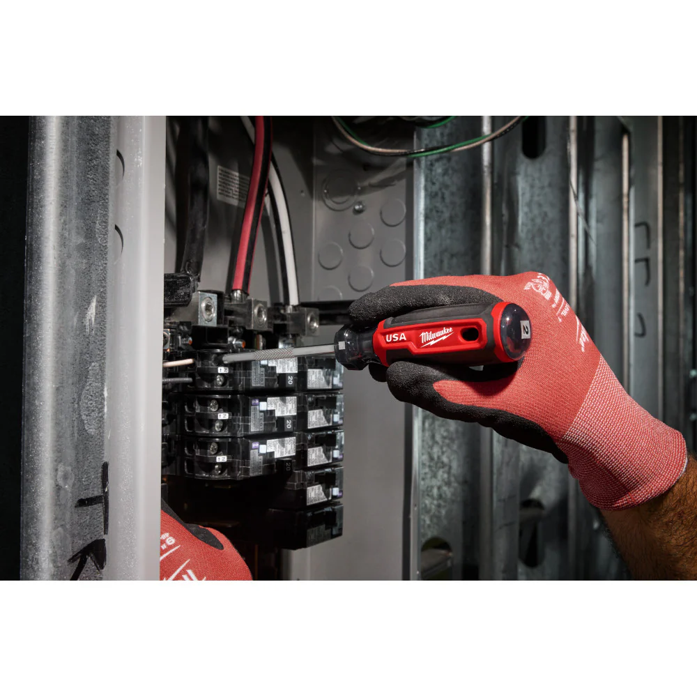 Milwaukee MT217 #1 Square 3 Cushion Grip Screwdriver - Made In USA