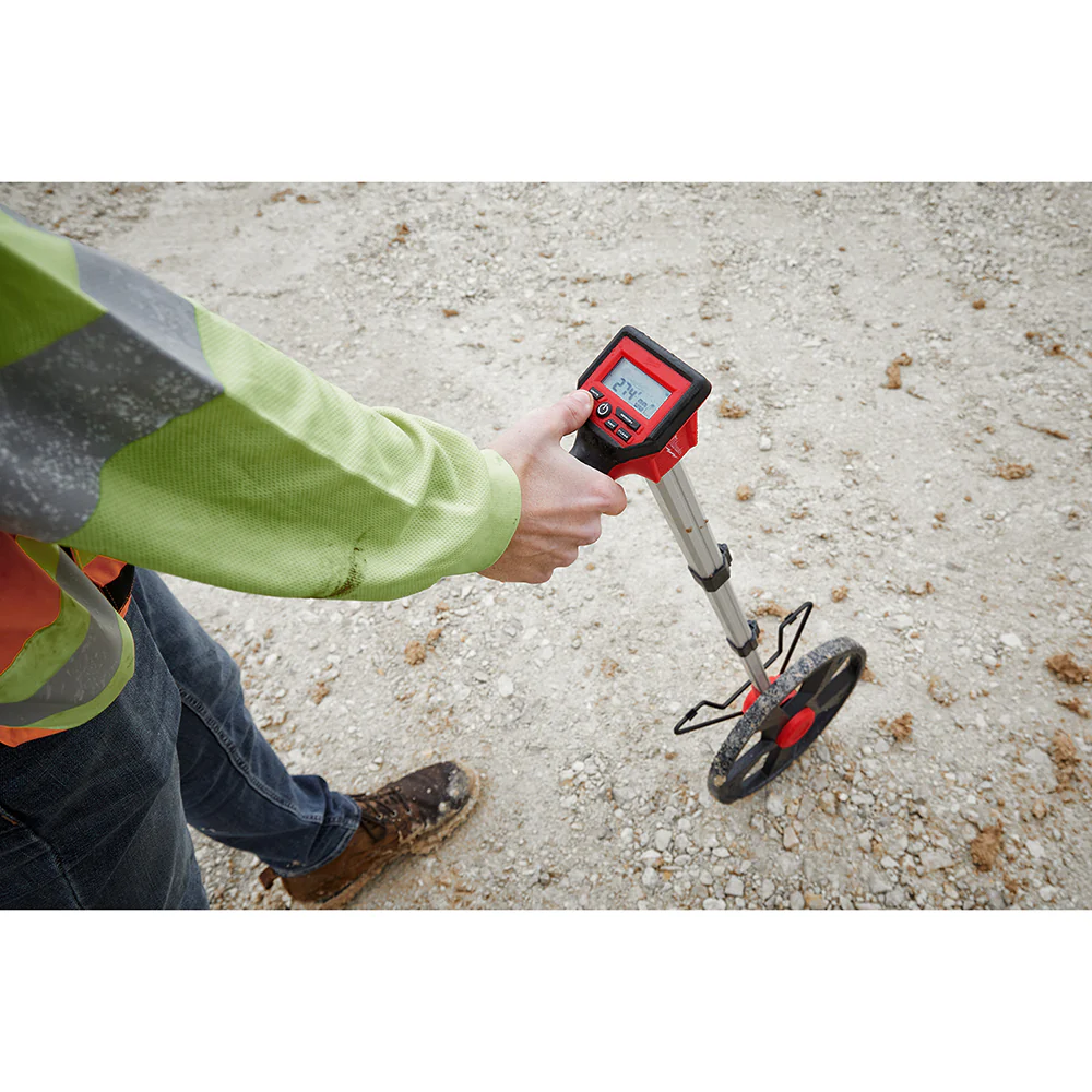 Milwaukee 48-22-5112 12 Digital Measuring Wheel w/ IP54 Backlit Screen