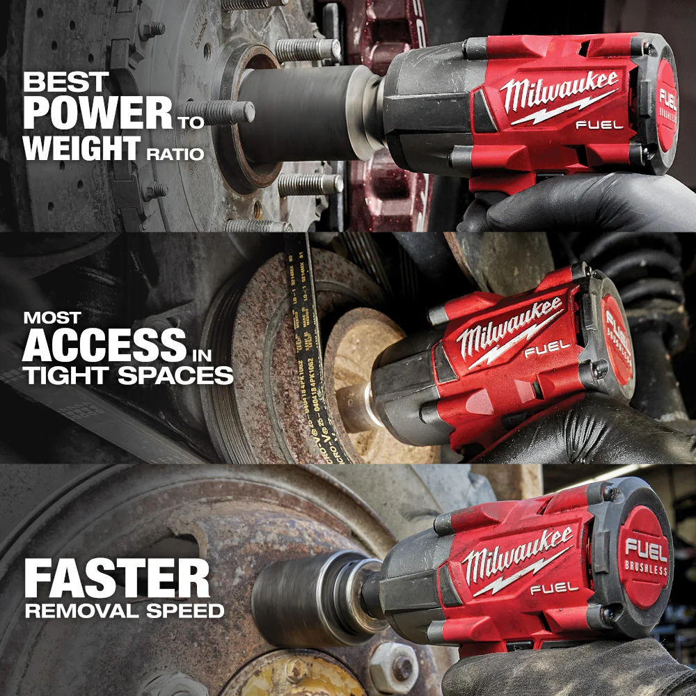 Milwaukee 3890-22 M18 FUEL 18V & M12 FUEL 12V Li-Ion Cordless 2-Tool Combo Kit