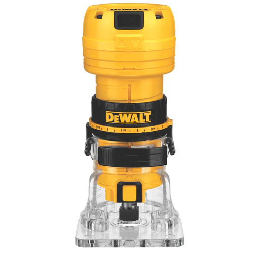 DeWALT DWE6000 1/4 Collet Single Speed Laminate Trimmer Cutter - Electric