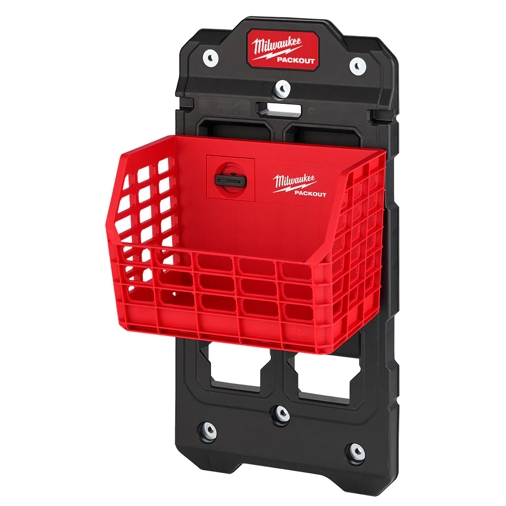 Milwaukee 48-22-8342 PACKOUT Compact Wall Mounted Tool Storage Basket