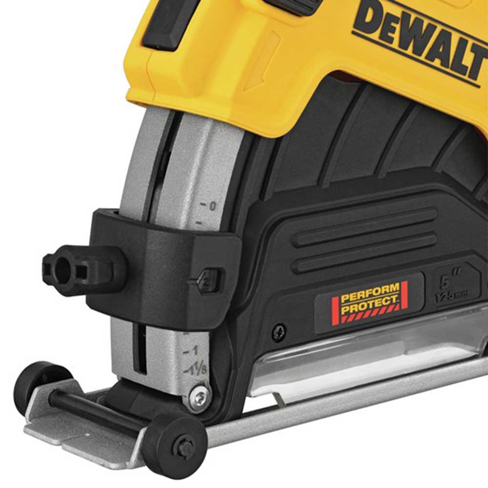 DeWALT DWE46125 4-1/2 - 5 Cutting Grinder Durable Attachment Dust Shroud