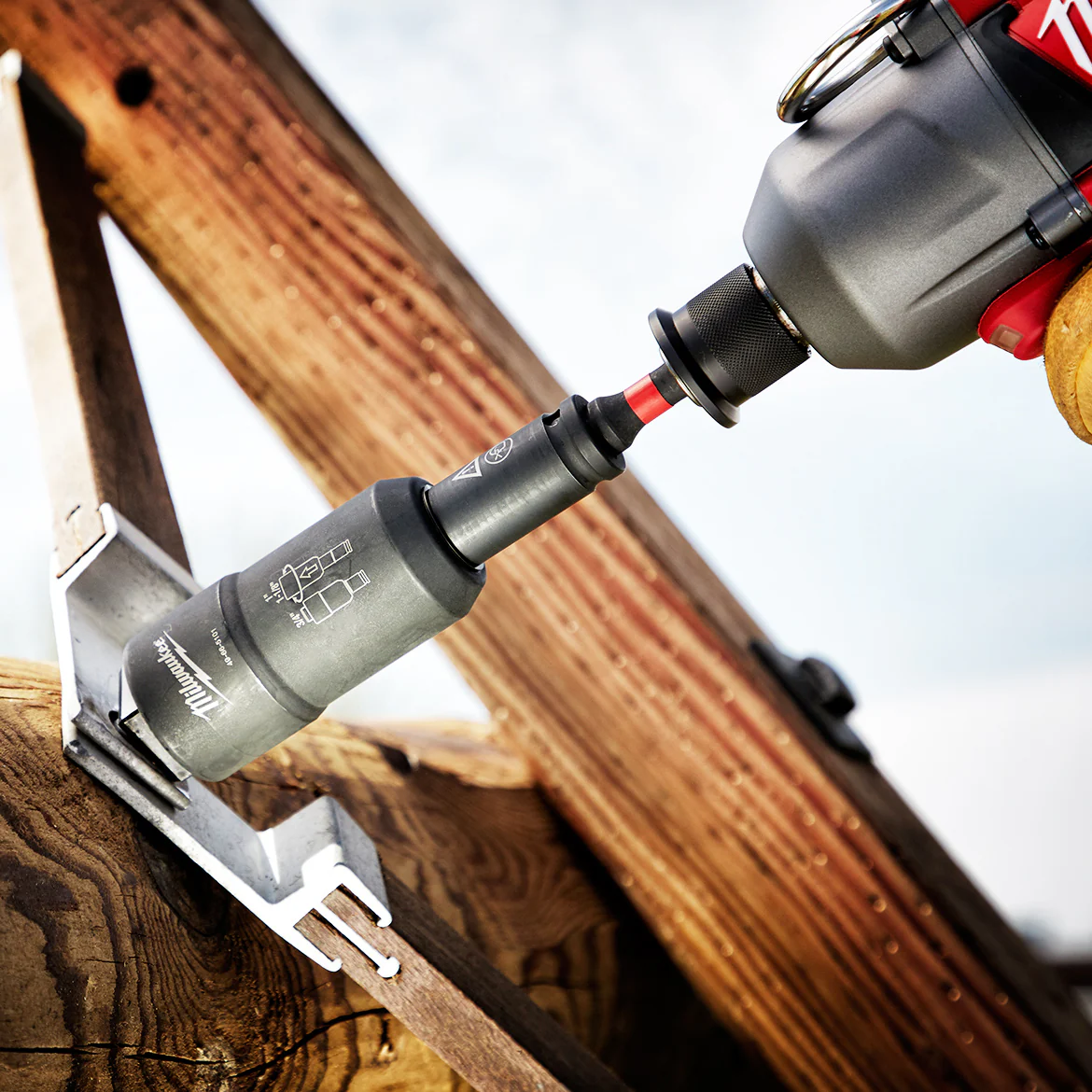 Milwaukee 49-66-5101 3-in-1 Shockwave Linemans Distribution Utility Socket