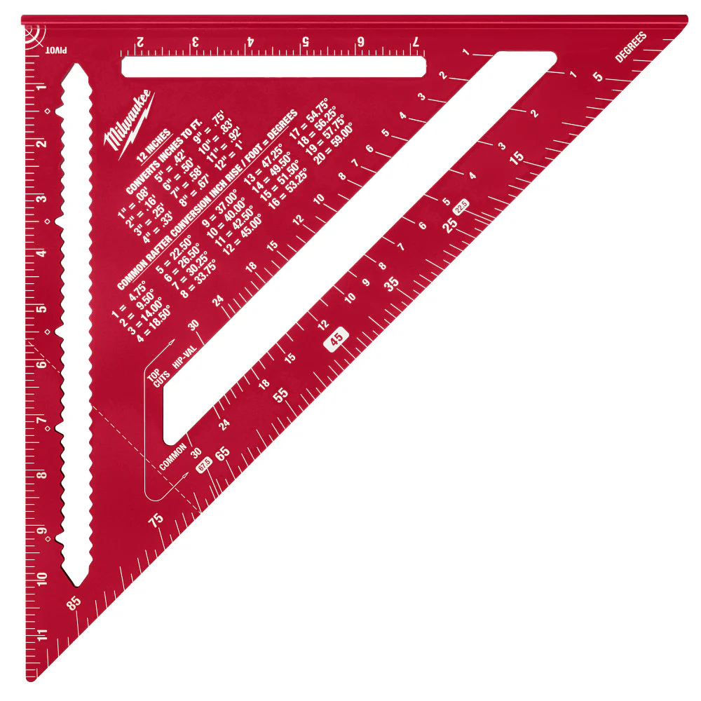 Milwaukee MLSQ0120 12 Rafter Square w/ High Precision Layout